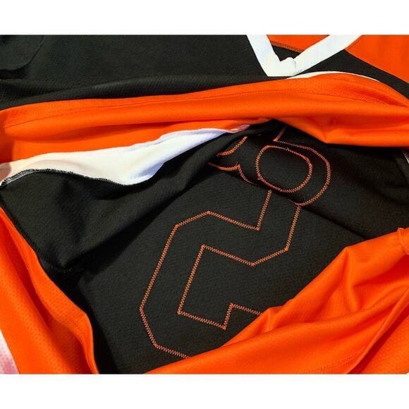 Philadelphia Flyers Minor League bp Quadra Hockey Jersey Canada #5 Flaherty Sz L - Picture 11 of 16